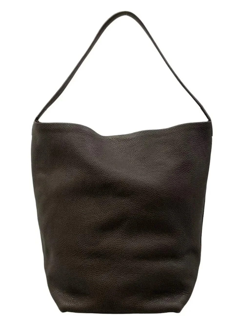 THE ROW Large N/S Park Tote W1273 L133 Espresso (Dark Brown) Tote Bag